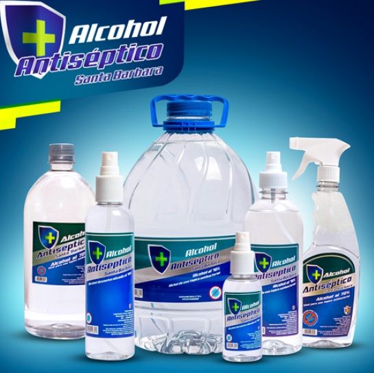 ALCOHOL ANTISEPTICO 70% 1 L C/ATOMI